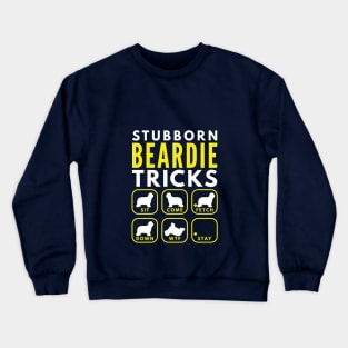 Stubborn Beardie Tricks - Dog Training Crewneck Sweatshirt